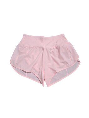 NWOT | Light Pink High Waisted Running Shorts Built-in Liner Zipper Pocket | Med